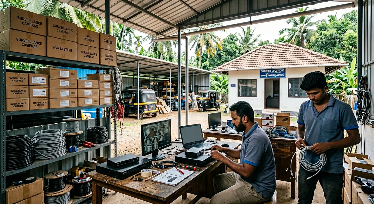 CCTV Installation Thrissur workshop in Thrissur